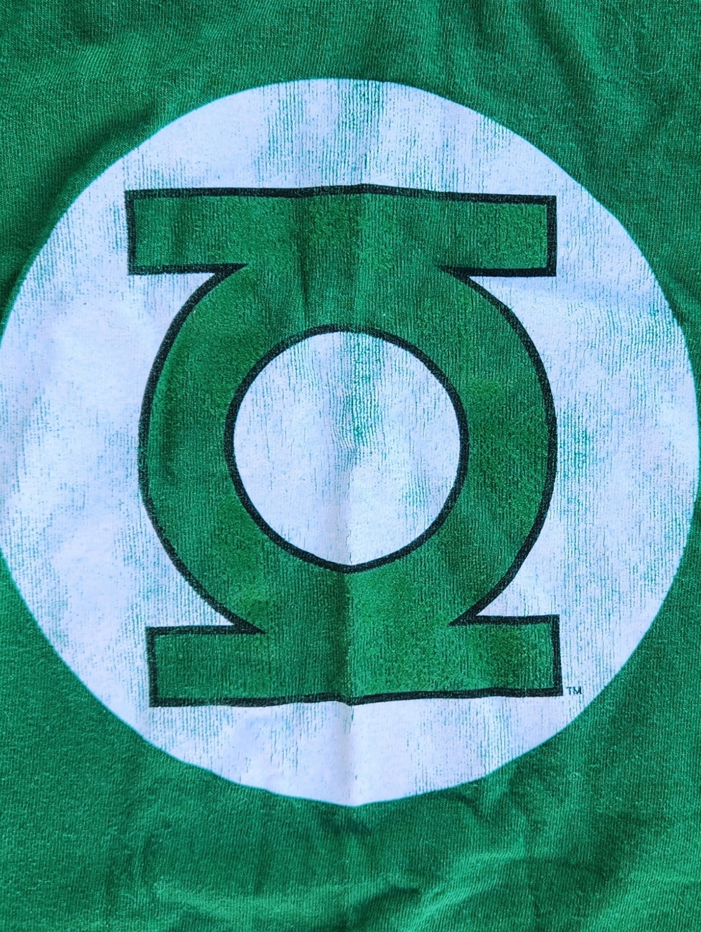 Vintage Y2K Green Lantern Shirt